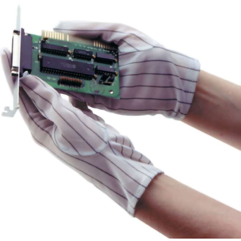 Gloves, ESD-Safe, Medium, 10 Pair/Pkg